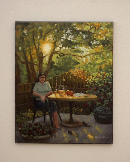 Home from the Office by Hugh Masterson |  Context View of Artwork 