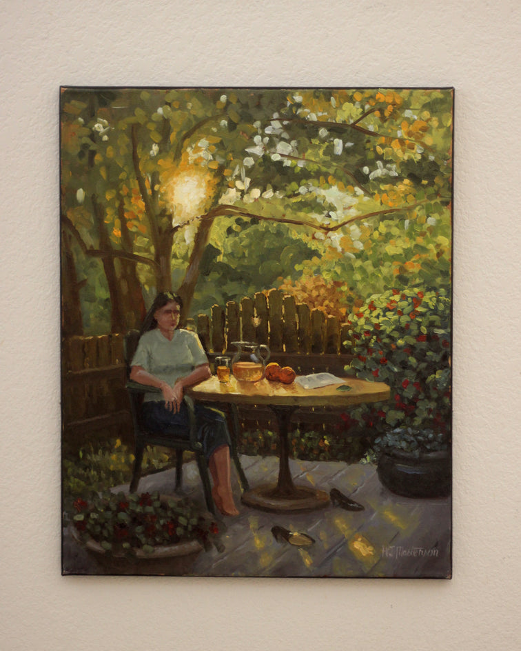 Home from the Office by Hugh Masterson |  Context View of Artwork 