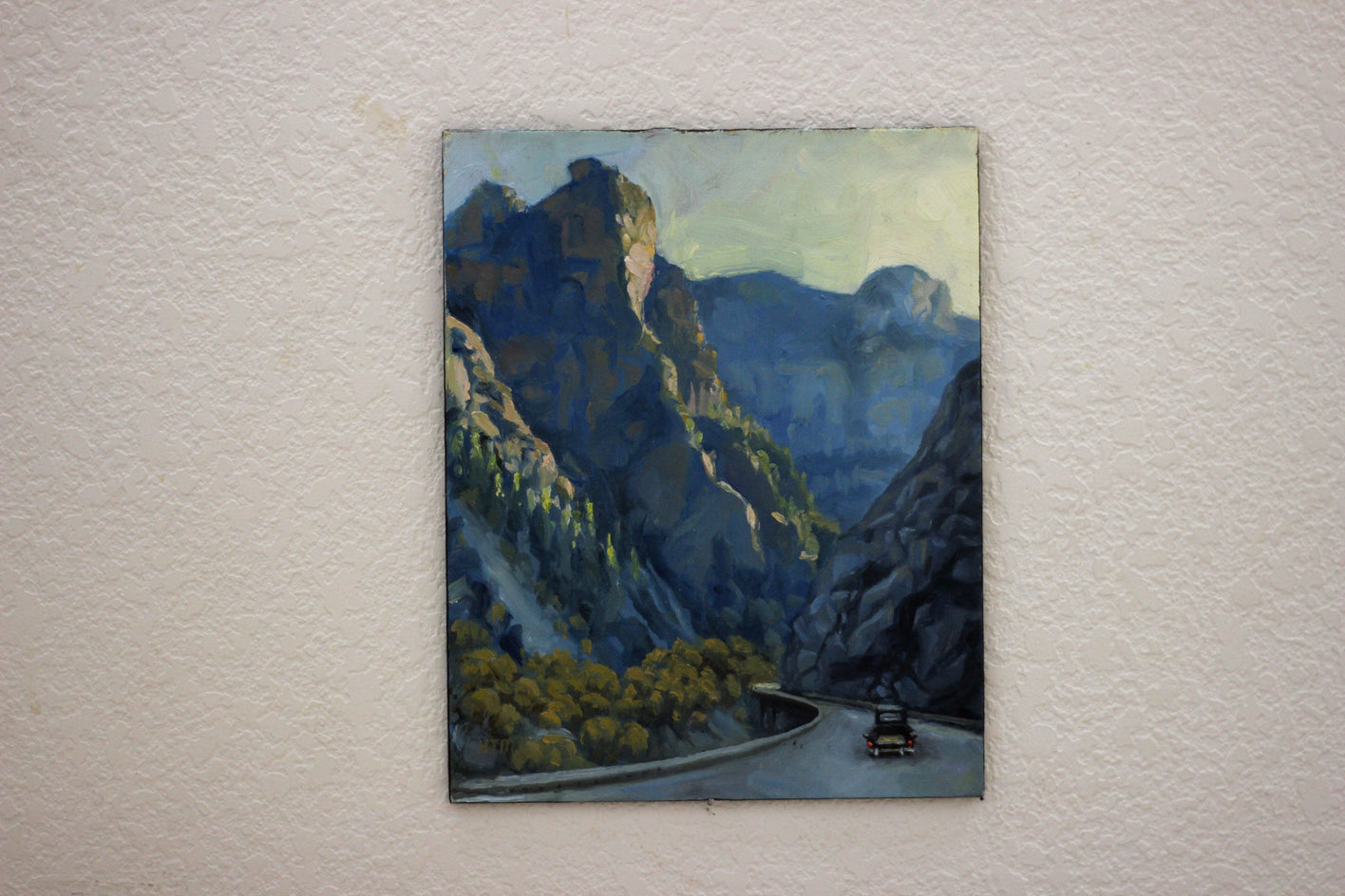 Late Arrival, Glenwood Springs by Hugh Masterson |  Context View of Artwork 