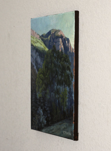 Late Evening Redstone Colorado by Hugh Masterson |  Side View of Artwork 