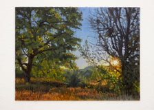 Original art for sale at UGallery.com | Morning Sentinels by Hugh Masterson | $1,000 | oil painting | 12' h x 16' w | thumbnail 3