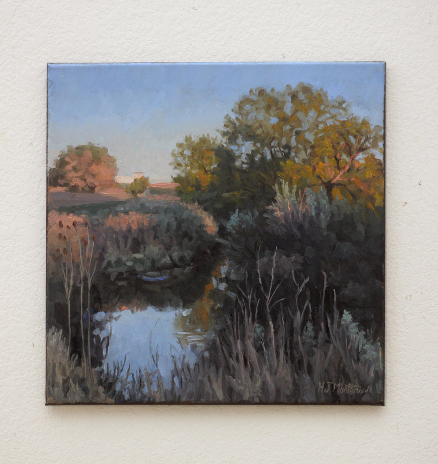 Near Restful Waters by Hugh Masterson |  Context View of Artwork 
