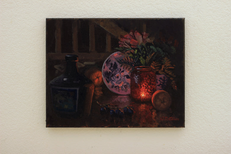 Night Glow by Hugh Masterson |  Context View of Artwork 