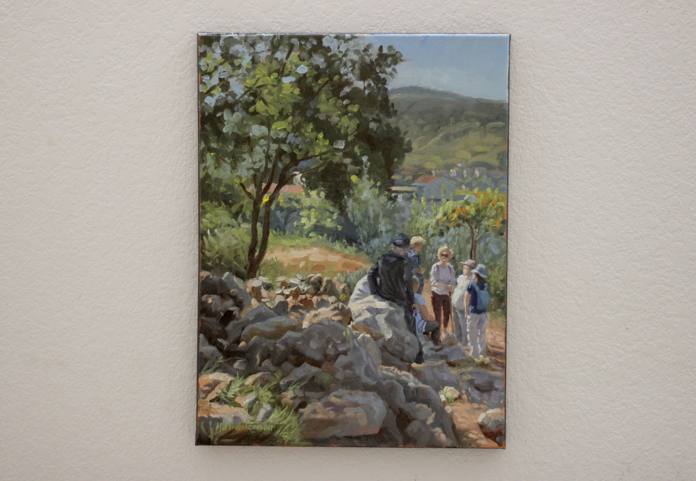 Pilgrims Conference by Hugh Masterson |  Context View of Artwork 