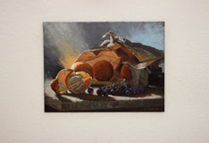 Original art for sale at UGallery.com | Radiant Backdraft by Hugh Masterson | $1,200 | oil painting | 12' h x 16' w | thumbnail 3