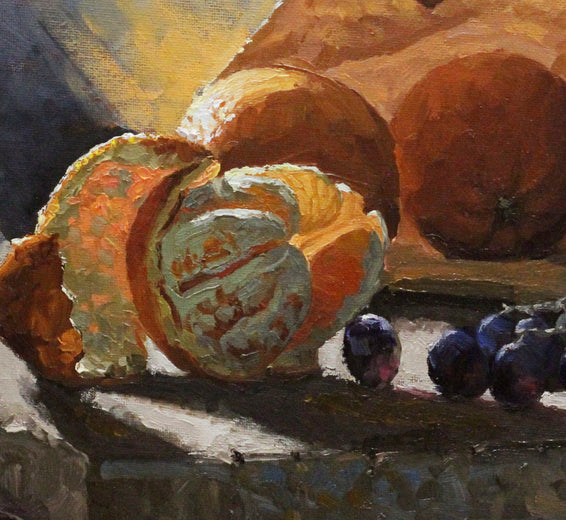 Radiant Backdraft by Hugh Masterson |   Closeup View of Artwork 