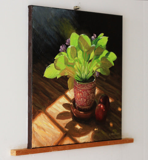 Translucent by Hugh Masterson |  Side View of Artwork 