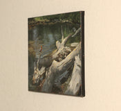 Original art for sale at UGallery.com | Waiting for a Fly by Hugh Masterson | $875 | oil painting | 11' h x 14' w | thumbnail 2