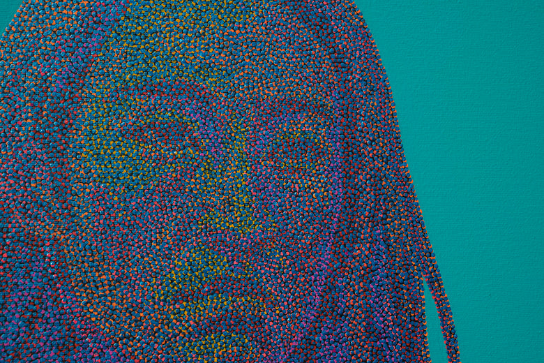 Portrait 25-2 by Hyoungseok Kim |   Closeup View of Artwork 
