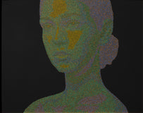 Original art for sale at UGallery.com | Portrait 25-5 by Hyoungseok Kim | $900 | acrylic painting | 13.5' h x 17' w | thumbnail 1