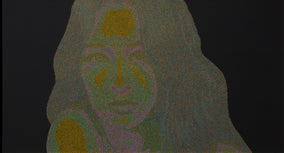 Original art for sale at UGallery.com | Portrait 25-9 by Hyoungseok Kim | $1,175 | acrylic painting | 16.5' h x 28' w