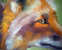 Original art for sale at UGallery.com | Almost Moving by Ilaria La Preziosa | $600 | oil painting | 9.84' h x 9.84' w | thumbnail 4