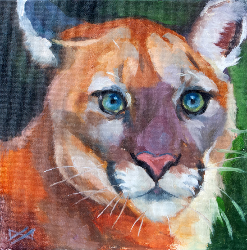 Heart of the Mountain Lion by Ilaria La Preziosa |  Artwork Main Image 