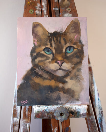Quiet Stare by Ilaria La Preziosa |  Context View of Artwork 