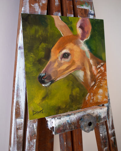 Survivor by Ilaria La Preziosa |  Side View of Artwork 