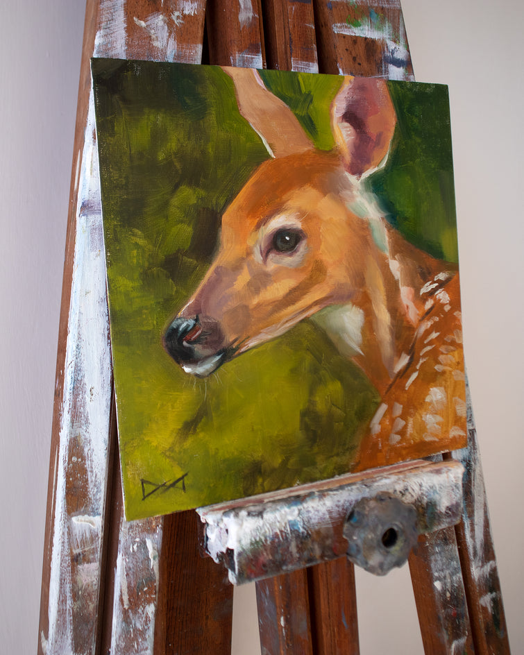 Survivor by Ilaria La Preziosa |  Side View of Artwork 