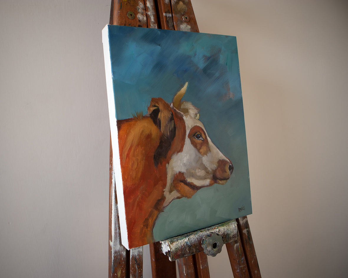 The Guardian by Ilaria La Preziosa |  Side View of Artwork 