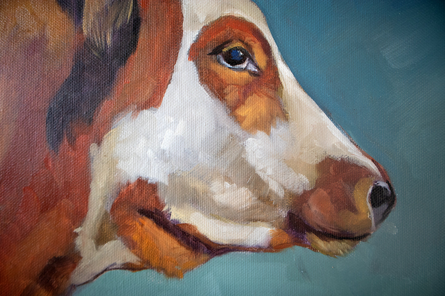 The Guardian by Ilaria La Preziosa |  Closeup View of Artwork 