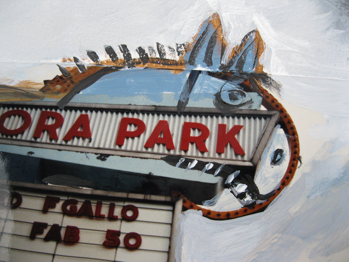 Idora Ghost #8 by Libby Ramage |  Side View of Artwork 