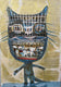 Original art for sale at UGallery.com | Idora Ghost #9 by Libby Ramage | $475 | mixed media artwork | 12' h x 8' w | thumbnail 1