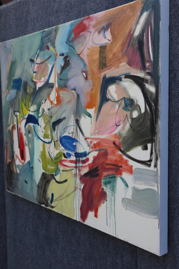 Transparency by Voskan Galstian |  Side View of Artwork 