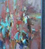 Original art for sale at UGallery.com | Aquatic by Voskan Galstian | $2,700 | acrylic painting | 44.25' h x 48' w | thumbnail 2