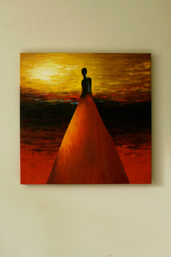 Who Are These Angels XCIXVII by Naoko Paluszak |  Context View of Artwork 