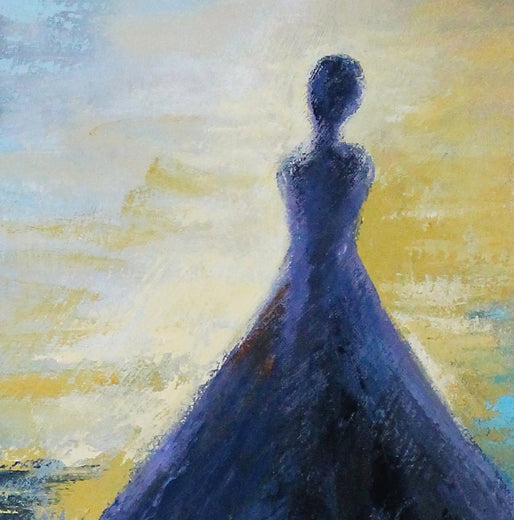 Who Are These Angels CXVI by Naoko Paluszak |   Closeup View of Artwork 