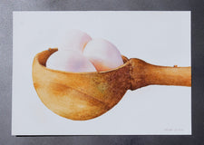Original art for sale at UGallery.com | Three In One by Dwight Smith | $425 | watercolor painting | 7' h x 10' w | thumbnail 3