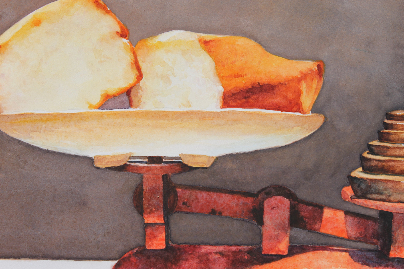Pound Cake by Dwight Smith |  Closeup View of Artwork 