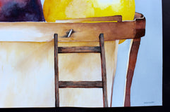 Original art for sale at UGallery.com | Proper Pollination by Dwight Smith | $650 | watercolor painting | 15' h x 22' w | thumbnail 2