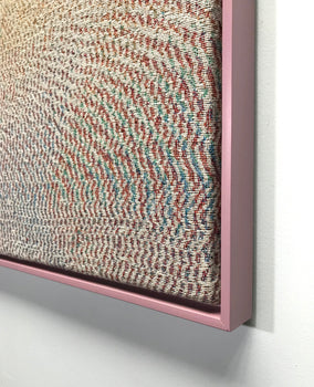 Original art for sale at UGallery.com | Sound as Paint 8 (Soft Synesthesia) by Jack R. Mesa | $2,200 | fiber artwork | 36' h x 24' w