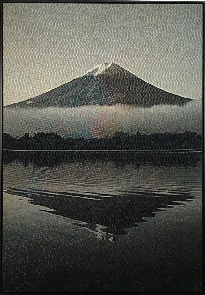 Mt. Fuji Sonification (Soft Synesthesia) by Jack R. Mesa |  Closeup View of Artwork 