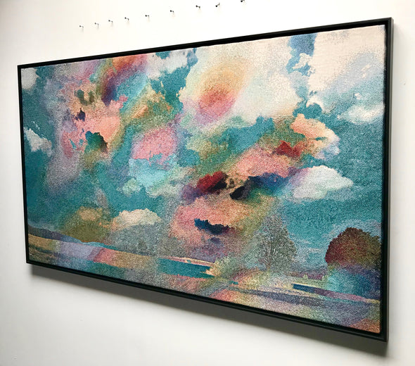 Field Recording (Sound Synthesis) by Jack R. Mesa |  Side View of Artwork 