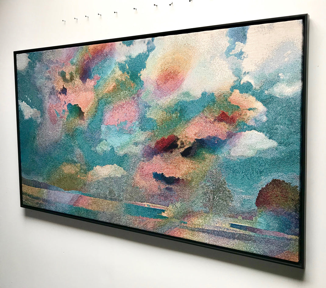 Field Recording (Sound Synthesis) by Jack R. Mesa |  Side View of Artwork 