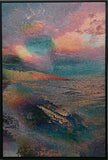 Original art for sale at UGallery.com | Coast (Image Colored by Its Own Sound) by Jack R. Mesa | $5,500 | fiber artwork | 56' h x 38' w | thumbnail 1