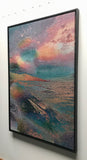 Original art for sale at UGallery.com | Coast (Image Colored by Its Own Sound) by Jack R. Mesa | $5,500 | fiber artwork | 56' h x 38' w | thumbnail 3