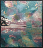 Original art for sale at UGallery.com | Japanese Lake (Distorted by My Wife's Voice) by Jack R. Mesa | $7,200 | fiber artwork | 56' h x 50' w | thumbnail 4