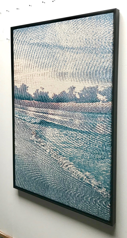 Sound (VVaves) IV by Jack R. Mesa |  Side View of Artwork 