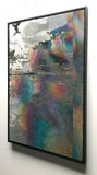 Original art for sale at UGallery.com | Salt Flat Sonification (Color Distortion) by Jack R. Mesa | $5,500 | fiber artwork | 56' h x 38' w | thumbnail 2