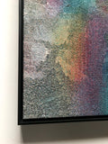 Original art for sale at UGallery.com | Salt Flat Sonification (Color Distortion) by Jack R. Mesa | $5,500 | fiber artwork | 56' h x 38' w | thumbnail 1