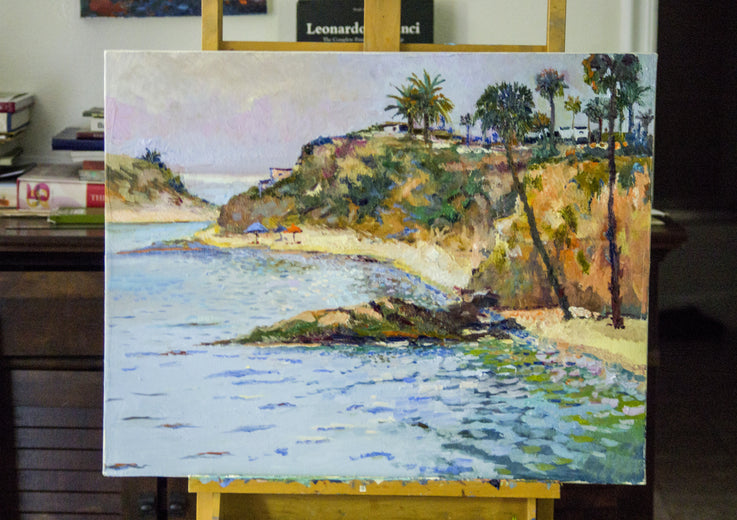 Soft Light, Laguna Beach by Suren Nersisyan |  Context View of Artwork 