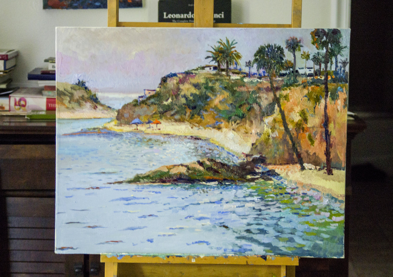 Soft Light, Laguna Beach by Suren Nersisyan |  Context View of Artwork 