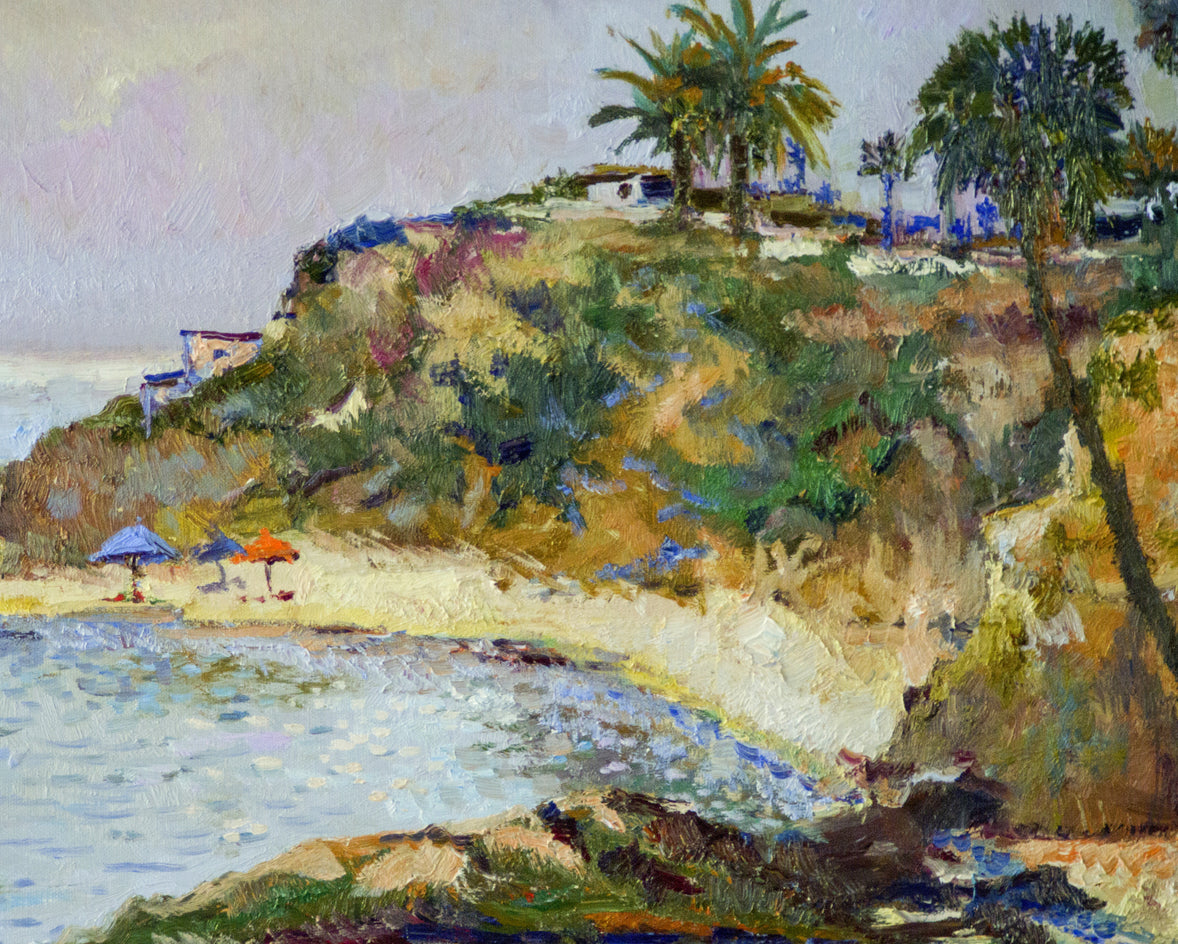 Soft Light, Laguna Beach by Suren Nersisyan |  Closeup View of Artwork 