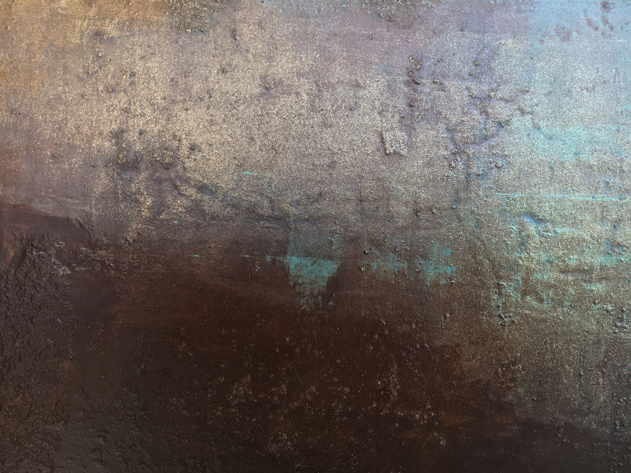 I Walk Alone to Be with You by Agata Kijanka |  Closeup View of Artwork 