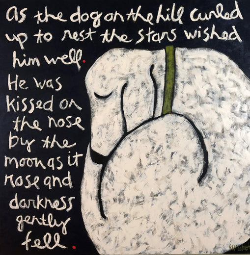 Dog on the Hill by Jaime Ellsworth |  Artwork Main Image 