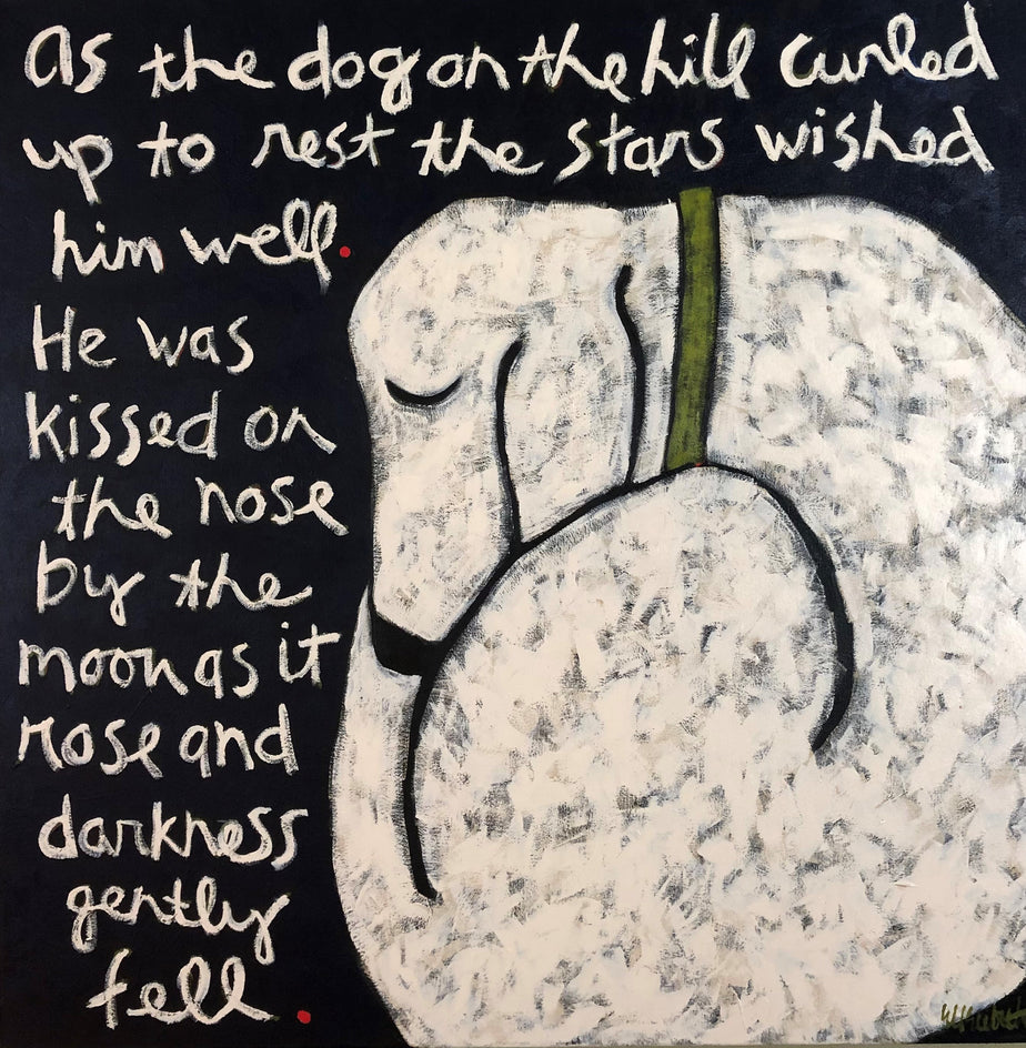 Dog on the Hill by Jaime Ellsworth |  Artwork Main Image 