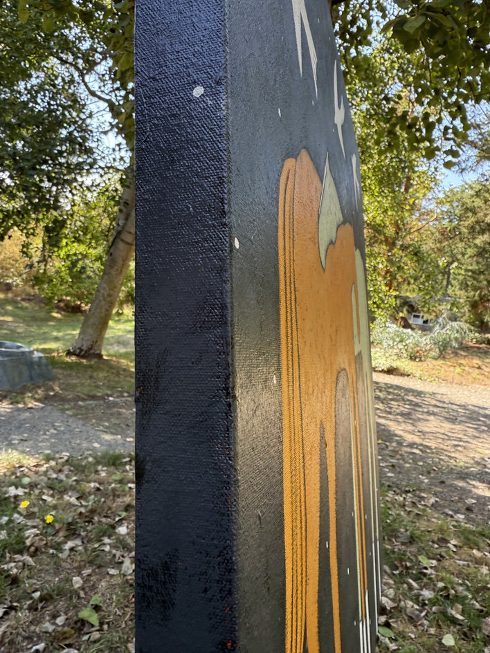 Duo by Jaime Ellsworth |  Side View of Artwork 