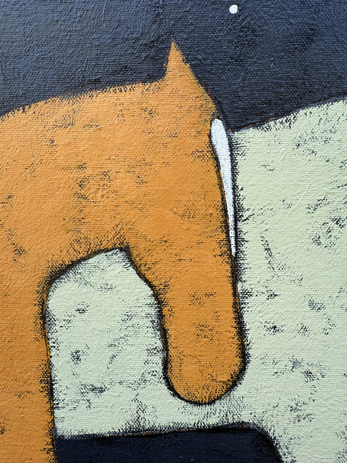 Duo by Jaime Ellsworth |  Closeup View of Artwork 