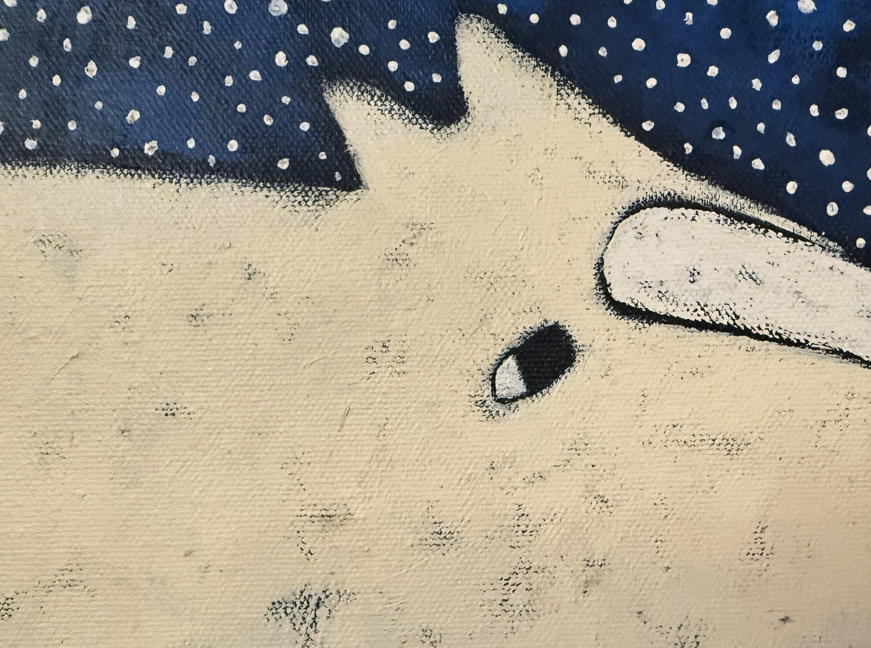 Moonstruck by Jaime Ellsworth |  Closeup View of Artwork 